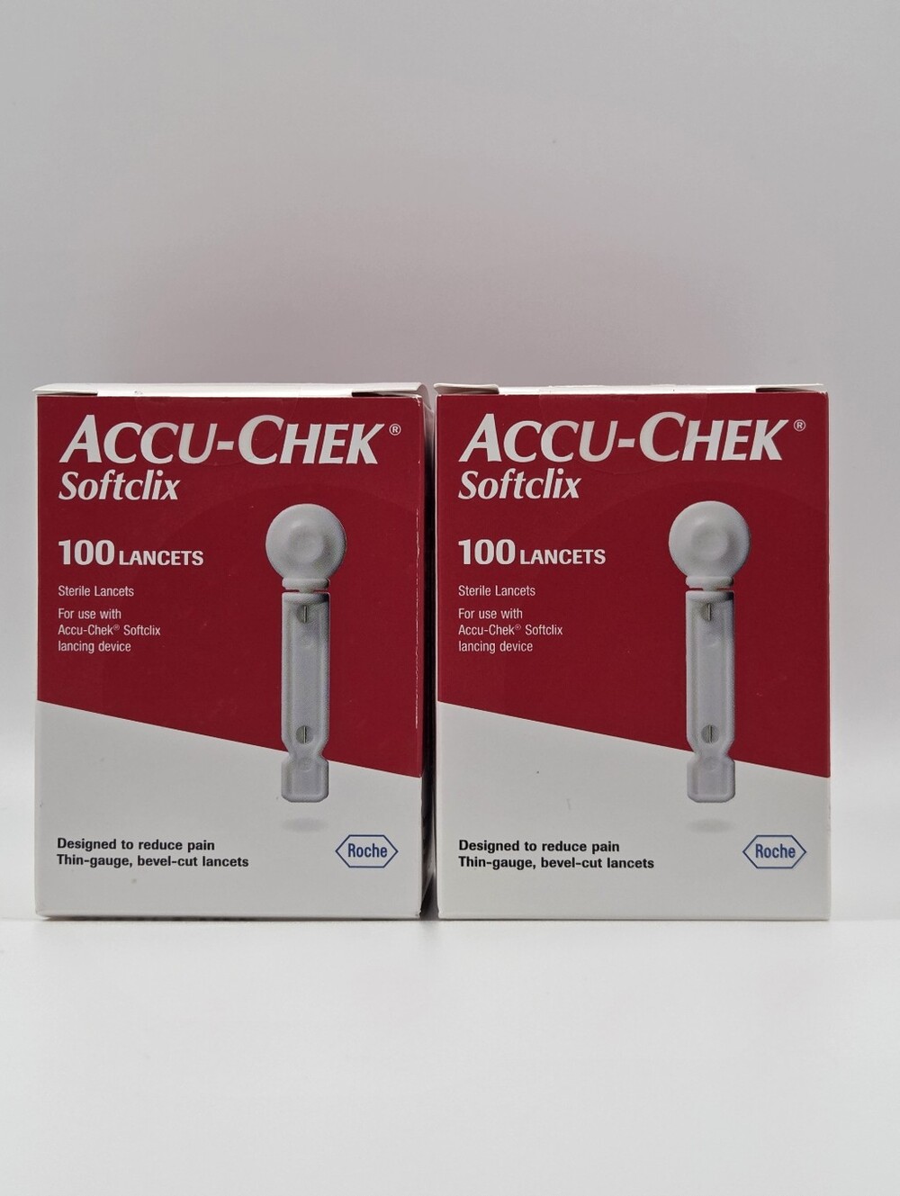 ACCU-CHEK Softclix - 2 Sealed Boxes Of Lancets 100 per box total 200